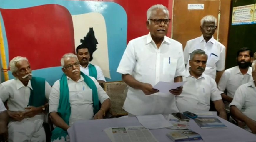 விவசாயிகள் மீதான வழக்குகளை ரத்து செய்ய  காவேரி உரிமை மீட்புக்குழு வலியுறுத்தல்
