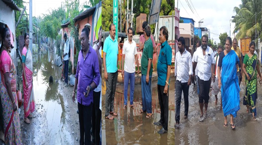 தூத்துக்குடியில் ஜோராய் நடக்கும் மழைநீர் அரசியல்!