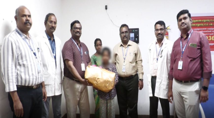 சிறுநீரகம் செயலிழந்த சிறுமியை காப்பாற்றிய அரசு மருத்துவர்கள்