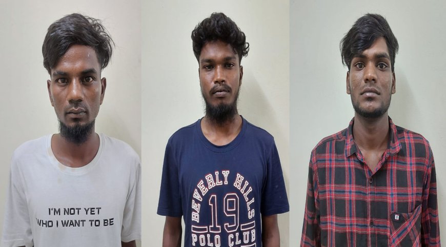 புரட்சி பாரதம் கட்சி நிர்வாகி கொலை வழக்கில்  3 இளைஞர்கள்  கைது