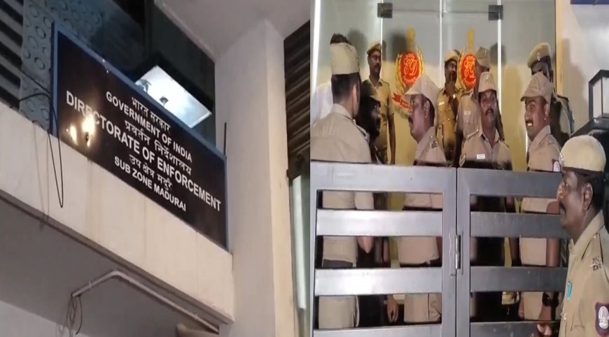 லஞ்சப் பெ றியில் சிக்கிய அமலாக்கத்துறை  அதிகாரி அதிரடி கைது