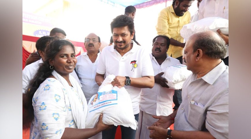 வெள்ள நிவாரணநிதிக்கு ஒரு வாரத்தில் அனைவருக்கும் டோக்கன்  -உதயநிதி ஸ்டாலின் பேட்டி