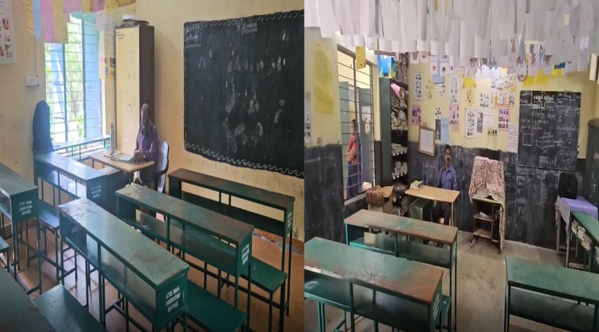 பரந்தூர் விமான நிலைய திட்டத்திற்கு மாணவர்கள் எதிர்ப்பு -