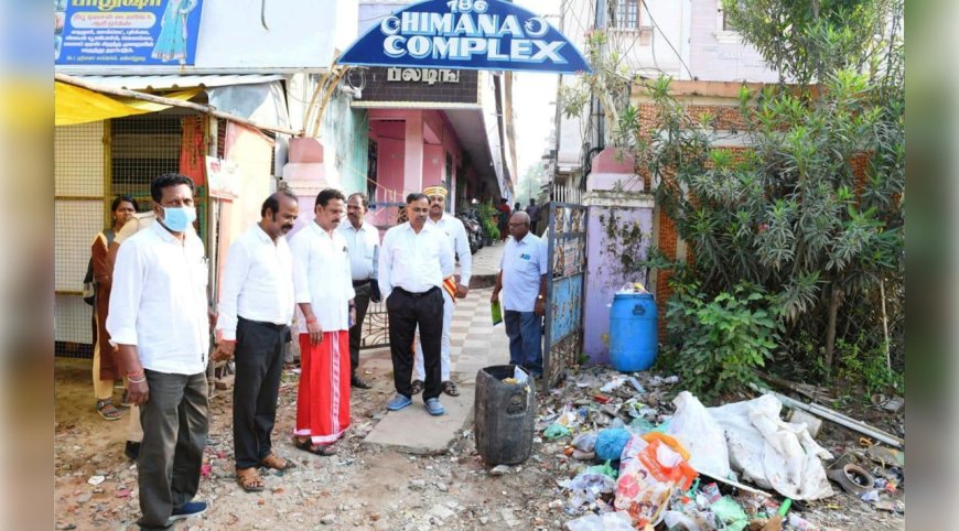 மயிலை: குப்பைகளை தேக்கி வைத்திருந்தவருக்கு ரூ.10000 அபராதம்