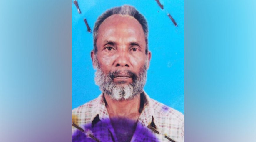திருத்துறைப்பூண்டி: மினி லாரி மோதி பேருந்து நிறுத்தத்தில் இருந்தவர் பலி