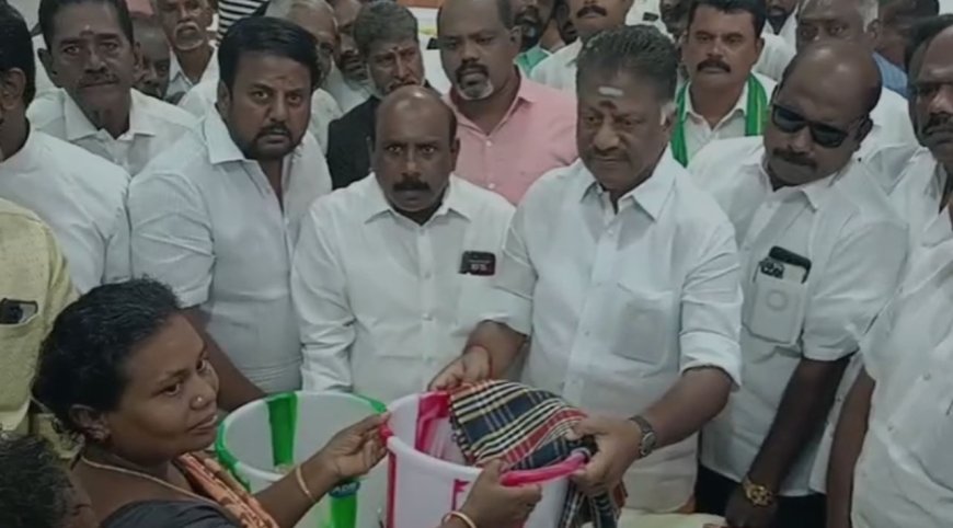 அரசின் மெத்தனத்துக்கு  வானிலை ஆய்வு மையத்தை  குறை சொல்லக்கூடாது- ஓ.பி.எஸ் காட்டம்