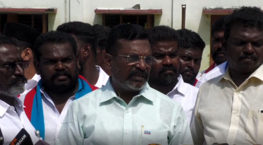 நிர்மலா சீதாராமனின் பேச்சு மக்களின்  உணர்வை காயப்படுத்துகிறது- திருமாவளவன் பேட்டி