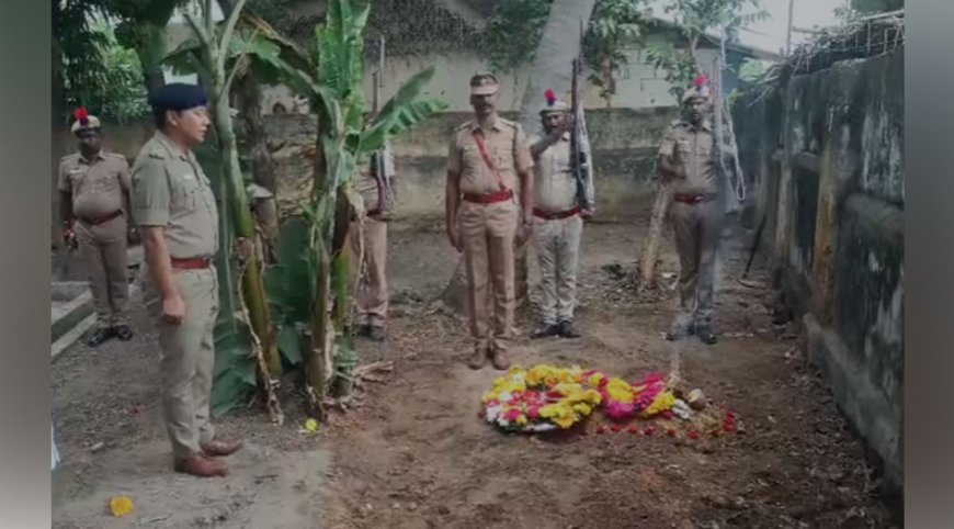 தஞ்சாவூரில் காவல்துறை மோப்ப நாய் உயிரிழப்பு- 12 குண்டுகள் முழங்க உடல் அடக்கம்