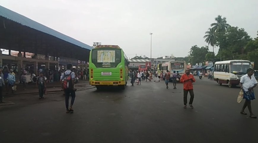 திருவாரூரில் குறைவான அளவில் பேருந்துகள் இயக்கம்- பயணிகள் அவதி