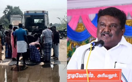 பெரம்பலூர் அருகே இரண்டே ஆண்டுகளில் தரைப்பாலம் சேதம்- அமைச்சர் தொகுதியின் அவல நிலை