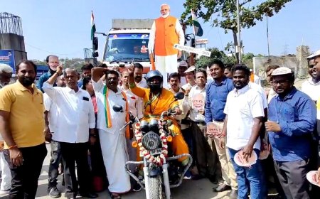 65 நாட்கள்.. 21,000 கி.மீ..! ஒற்றை ஆளாக புல்லட்டில்15 மாநிலங்களுக்கு பயணம்.. யார் இந்த புல்லட் ராணி..?