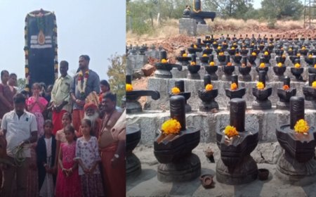 ஒரே கல்லினால் ஆன ஒரு லட்சத்து எட்டு லிங்கங்கள் – பிரம்மிக்க வைக்கும் சிவலிங்க ஆலயம்!
