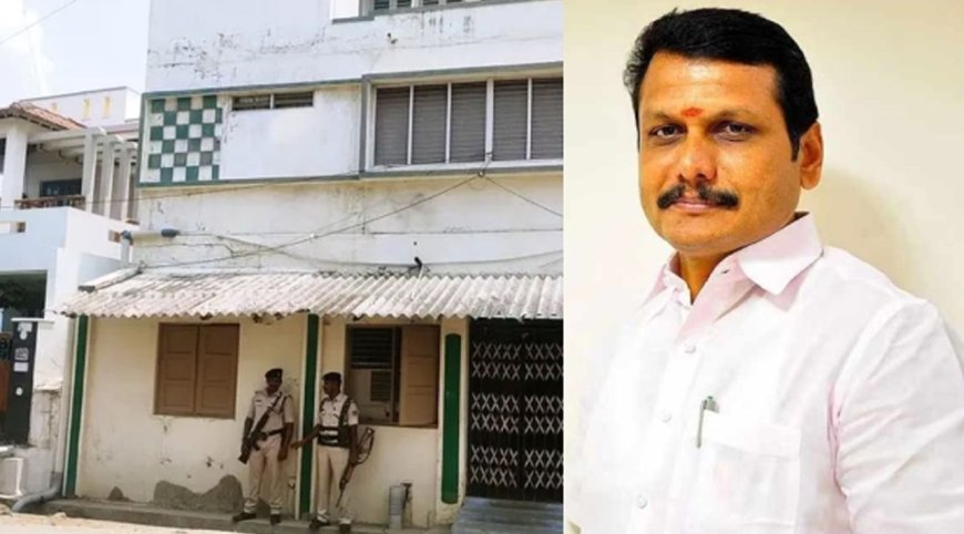 அமைச்சர் செந்தில் பாலாஜி வீட்டில் மீண்டும் அமலாக்கத்துறை சோதனை