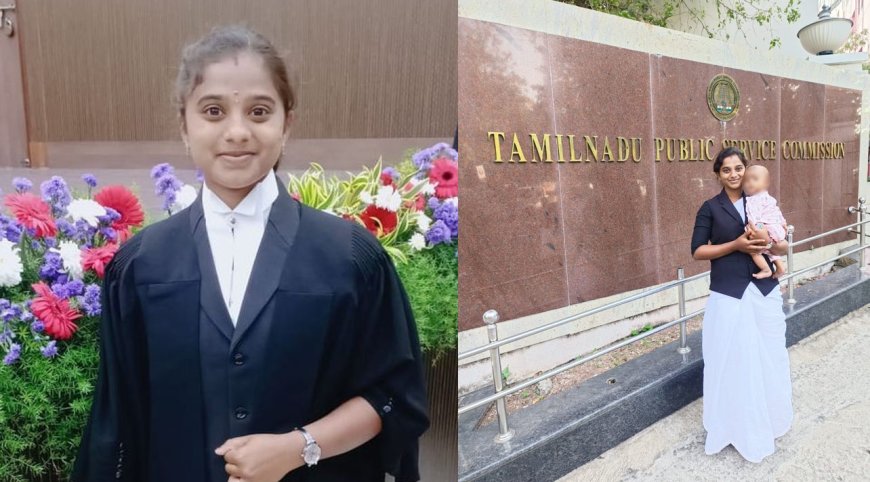 23 வயதில் சிவில் நீதிபதி.. குழந்தை பெற்று 2வது நாளில் தேர்வெழுதச் சென்ற பெண்