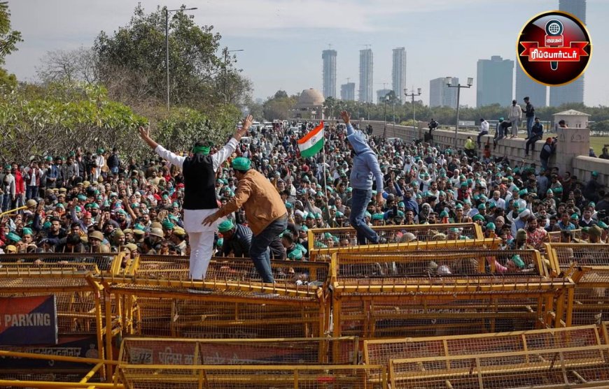 தடையை மீறி இன்று விவசாயிகள் போராட்டம் - உச்சகட்ட பாதுகாப்பில் தலைநகர்