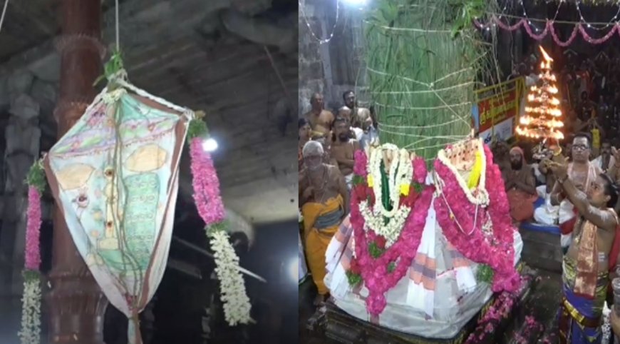 திருச்செந்தூர் சுப்ரமணியசுவாமி கோவிலில் மாசி மகம் திருவிழா கொடியேற்றத்துடன் தொடக்கம்