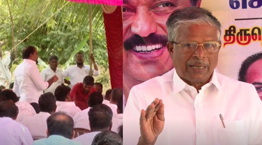 நெல்லை ஆட்சியர் நீடித்தால் திமுக 50,000 வாக்குகளை இழக்கும் - செயற்குழுக் கூட்டத்தில் திமுகவினர் குமுறல்