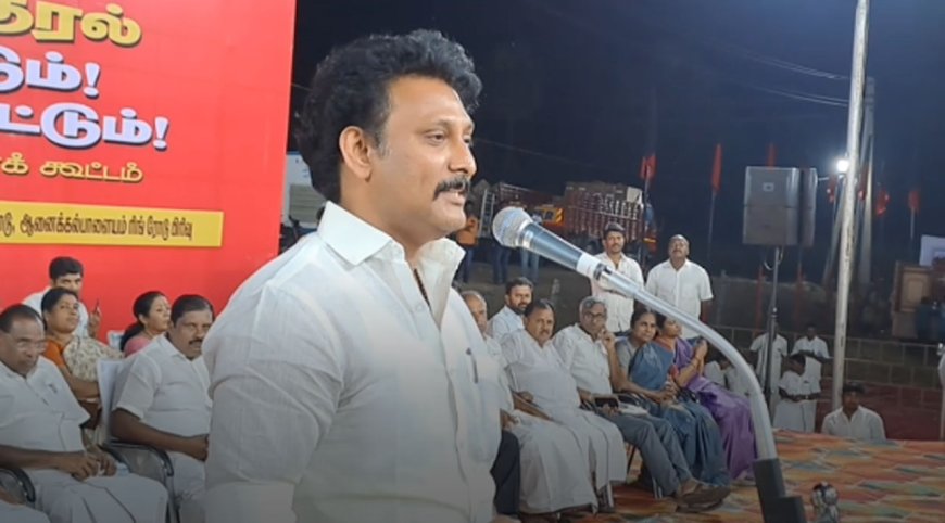 கொள்கை பலம் உள்ளவரை பாஜகவினரை அச்சப்படுத்திக் கொண்டே இருப்போம் - அன்பில்