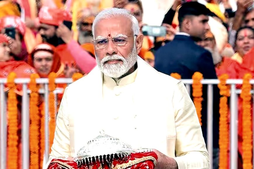 ராமர் கோவில்.. 500 வருட காத்திருப்பு முடிவுக்கு வந்தது..! பாஜக தான் காரணம்.. பிரதமர் மோடி பெருமிதம்..! 
