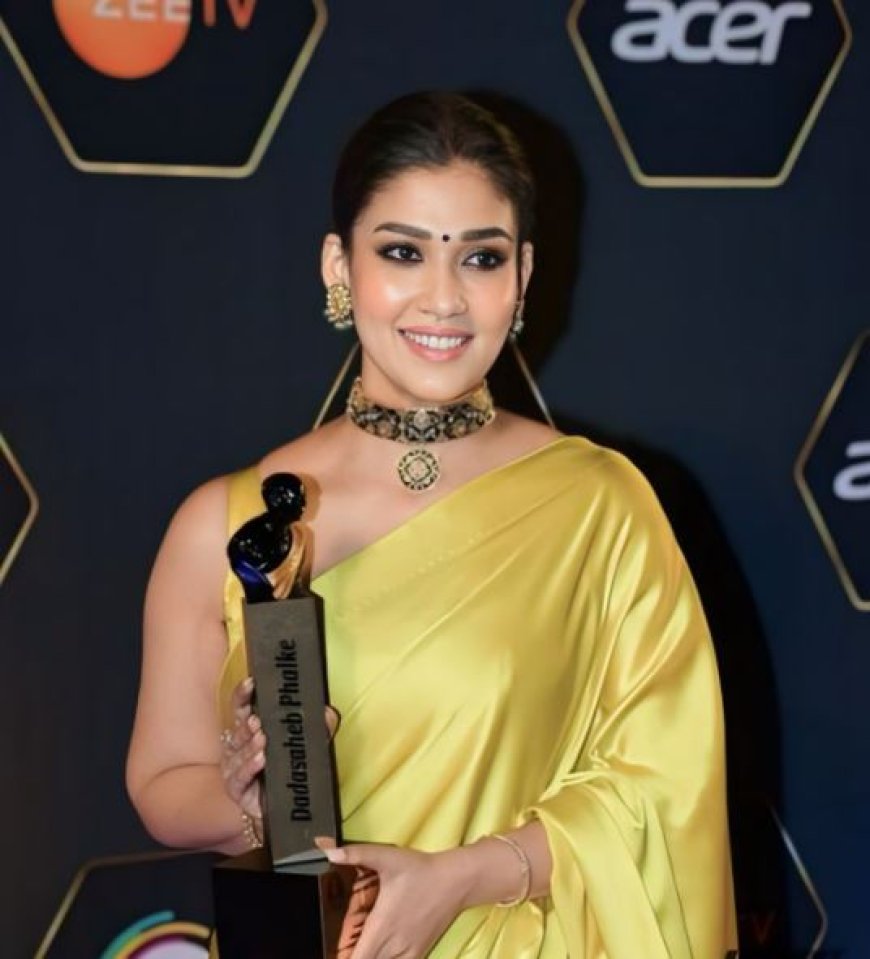 முதல் படத்திலேயே முத்திரை.. தாதா சாகேப் பால்கே திரைப்பட விழாவில் சிறந்த நடிகைக்கான விருது..! தட்டித்தூக்கிய நயன்தாரா..!