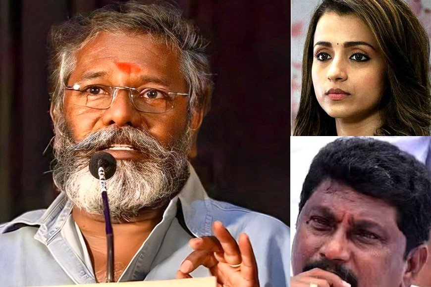 இம்மியளவு கூட உண்மை இல்லை.. ஏ.வி.ராஜு மீது காவல் ஆணையரிடம் புகார் அளித்த கருணாஸ்...