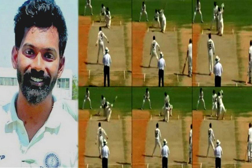 ஒரே ஓவரில் 6 சிக்சர்கள்… ஆந்திர வீரர் சாதனை..!