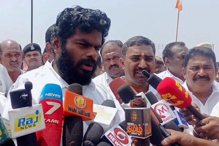 "என் மண் என் மக்கள்" மாநாடு முக்கிய அரசியல் மாற்றத்தை ஏற்படுத்தும் - அண்ணாமலை நம்பிக்கை...