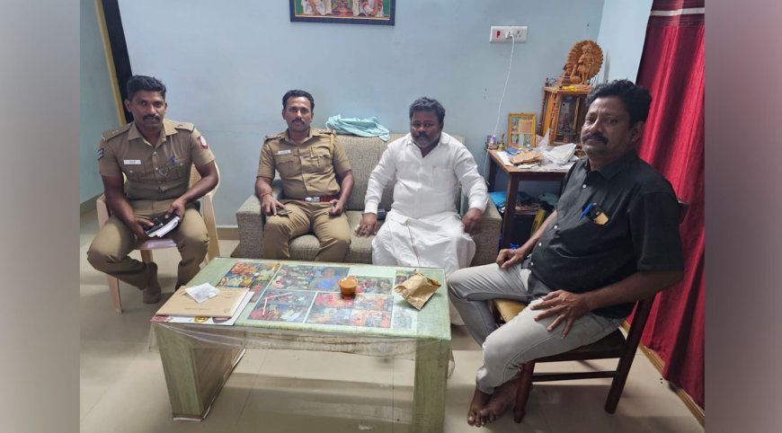கருப்பு பலூன் விடப்போறீங்களா? ரஞ்சன் குமாரை தொக்காக தூக்கிய போலீஸ்...
