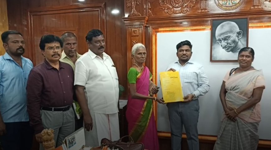 பள்ளிக்கு நிலம் வழங்கிய அமெரிக்க வாழ் தமிழர்...குவியும் பாராட்டு...