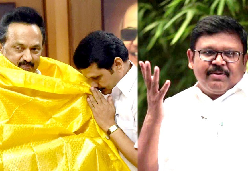 ஸ்டாலினை நம்பி ராஜினாமா செய்தார் செந்தில் பாலாஜி - முன்னாள் அமைச்சர் தாக்கு