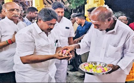 காரைக்கால் எம்.எல்.ஏ To அமைச்சர்... புதுச்சேரியில் திருமுருகனுக்கு புதிய பொறுப்பு..