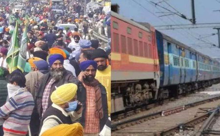 தீவிரமடையும் விவசாயிகள் போராட்டம்… நாடு முழுவதும் முடங்கிய ரயில் சேவை..! 