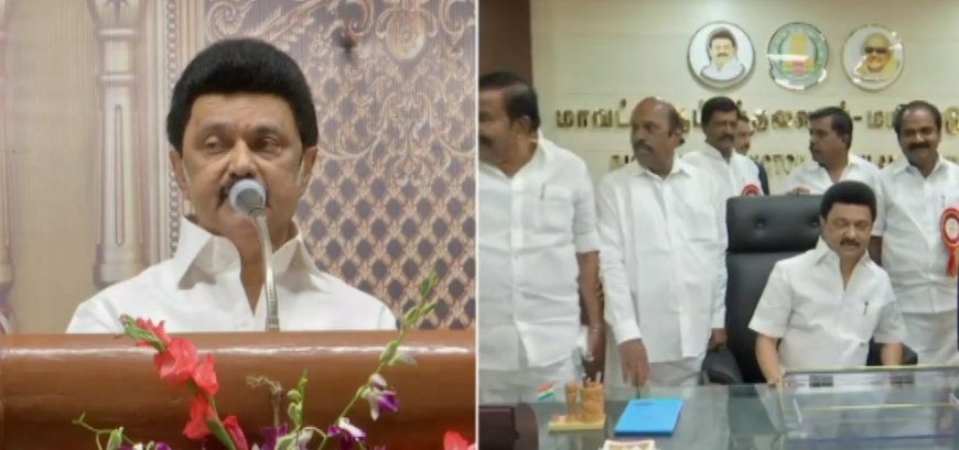 தேர்தல் நேரத்தில் வந்து செல்பவர்கள் நாங்கள் அல்ல... மறைமுகமாக சாடிய முதலமைச்சர்