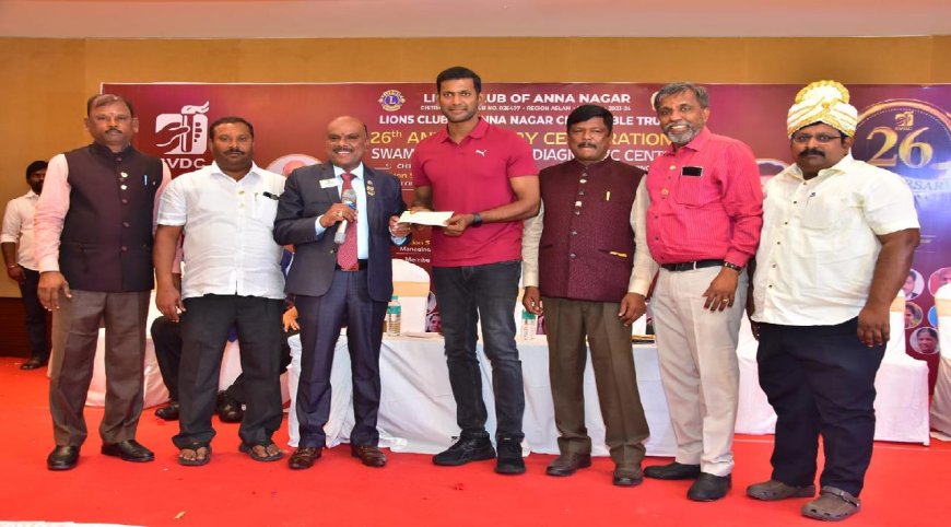 Vishal: “இதெல்லாம் பேசுனா பைத்தியம்ன்னு சொல்றாங்க..”  லயன்ஸ் கிளப் விழாவில் உருகிய விஷால்