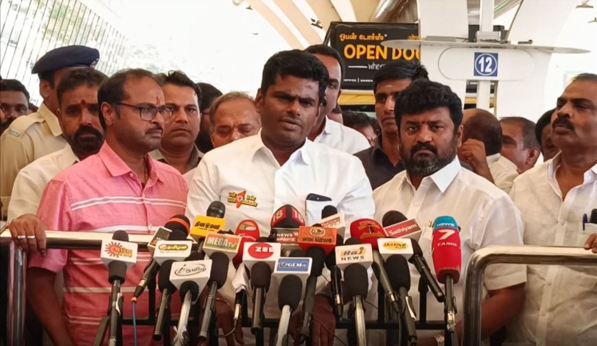 செலக்டிவ் அம்னீஷியாவில் அண்ணா அறிவாலயம்... அண்ணாமலை விமர்சனம்...
