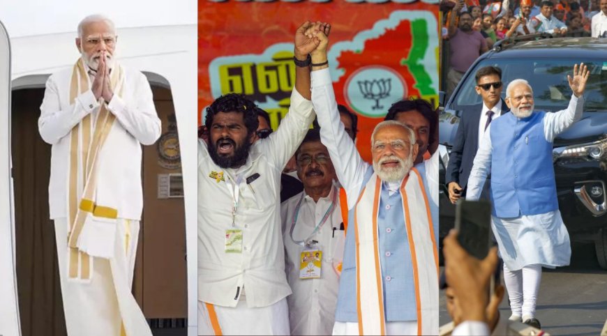 நெருங்கும் மக்களவைத் தேர்தல்.. 5வது முறையாக தமிழ்நாடு வரும் பிரதமர் மோடி !!