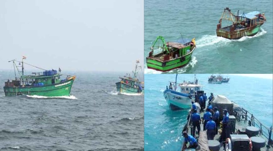 கைது செய்யப்பட்ட 21 மீனவர்களை 10 நாட்கள் நீதிமன்றக் காவலில் வைக்க இலங்கை நீதிமன்றம் உத்தரவு...