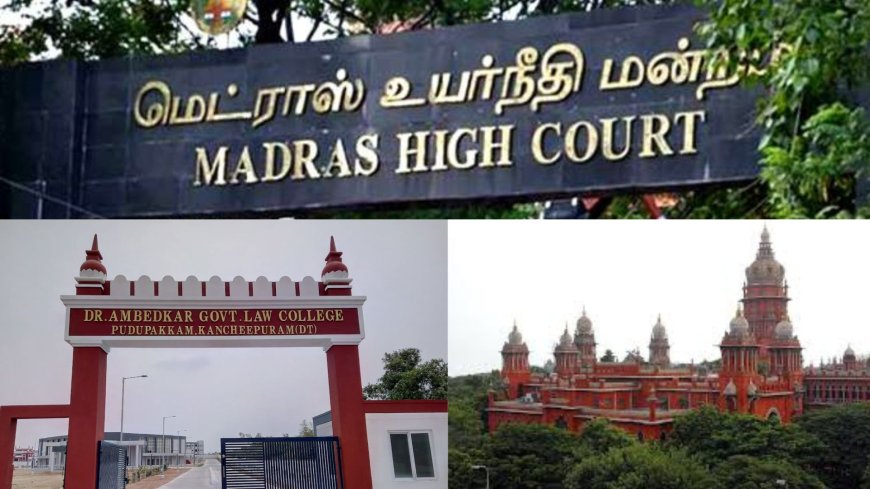 சென்னை நகருக்குள் அரசு சட்டக் கல்லூரி.. தமிழக அரசுக்கு நீதிமன்றம் உத்தரவு