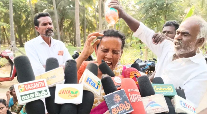 மகளை கடத்தியதாக புகார்… நடவடிக்கை எடுக்காத போலீஸ்… தீக்குளிக்க முயன்ற பெற்றோர்…