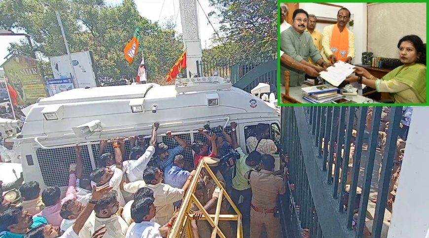 வேட்பு மனுத்தாக்கல் செய்ய இந்த அக்கப்போரா...டிடிவி பாய்ஸ் செய்த அட்ராசிட்டி...