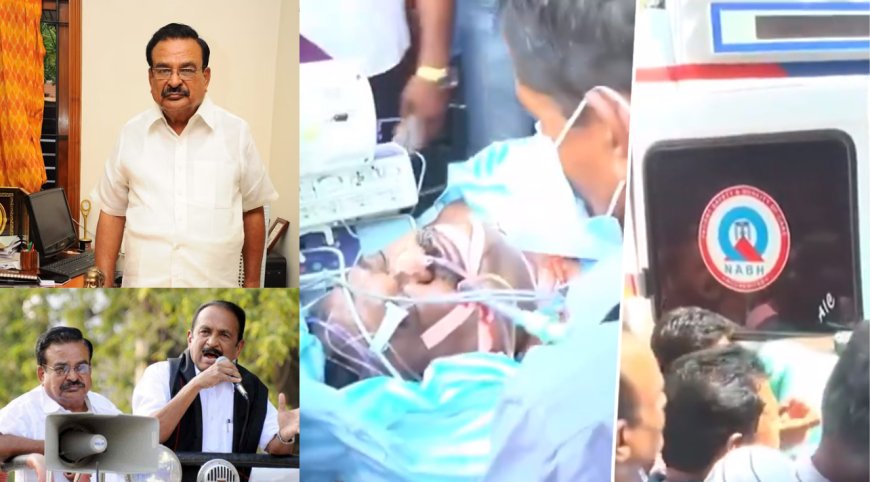 தற்கொலைக்கு முயன்ற மதிமுக எம்.பி உயிரிழப்பு... சோகத்தில் தொண்டர்கள்...