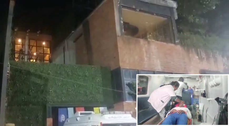 மதுபான விடுதி மேற்கூரை இடிந்து 3 பேர் பலி...மெட்ரோ பணிதான் காரணமா?....