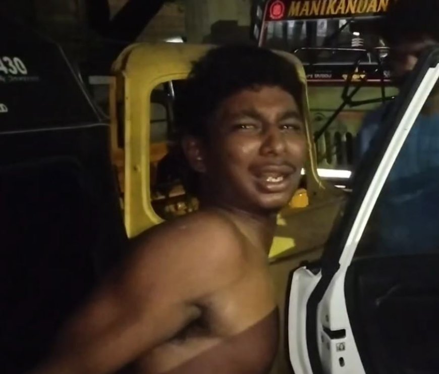 "ஏய் போலீஸ், நீ வேணா சண்டைக்கு வா" பாய்ந்து சுருண்ட "அழுகுனி" குமார்..