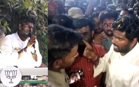 கோவையில் தேர்தல் விதிமுறைகளை மீறினாரா அண்ணாமலை?... 4 பிரிவுகளின் கீழ் வழக்கு!