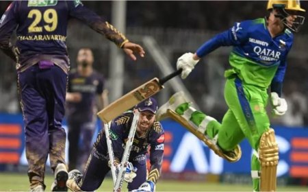 கடைசி பந்து வரை போராடிய RCB... வீணான போராட்டம்... 1 ரன் வித்தியாசத்தில் தோல்வி...   