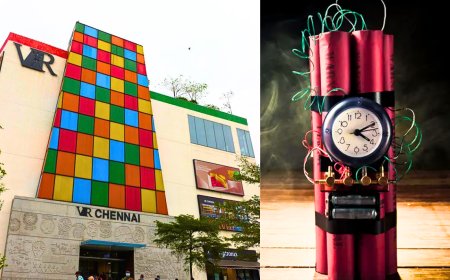 பாம் வெடிக்கப்போகுது.. வி.ஆர் மாலுக்கு வந்த இ மெயில்..  பதற வைத்த மர்ம நபர்கள்
