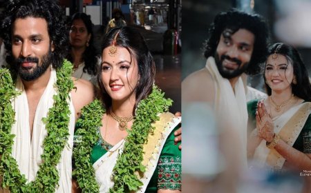 Aparna Das: மஞ்சும்மல் பாய்ஸ் ஹீரோவை கரம் பிடித்த அபர்ணா தாஸ்… ட்ரெண்டாகும் க்யூட் போட்டோஸ்!