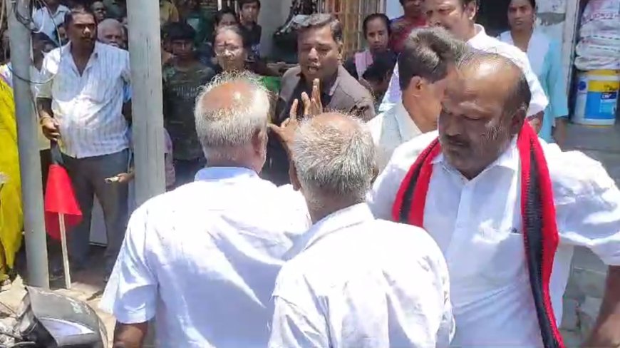 "5 வருஷமா எங்க இருந்நீங்க?" கதிர்ஆனந்தை கலங்கடித்த கருஞ்சட்டைகாரர்...
