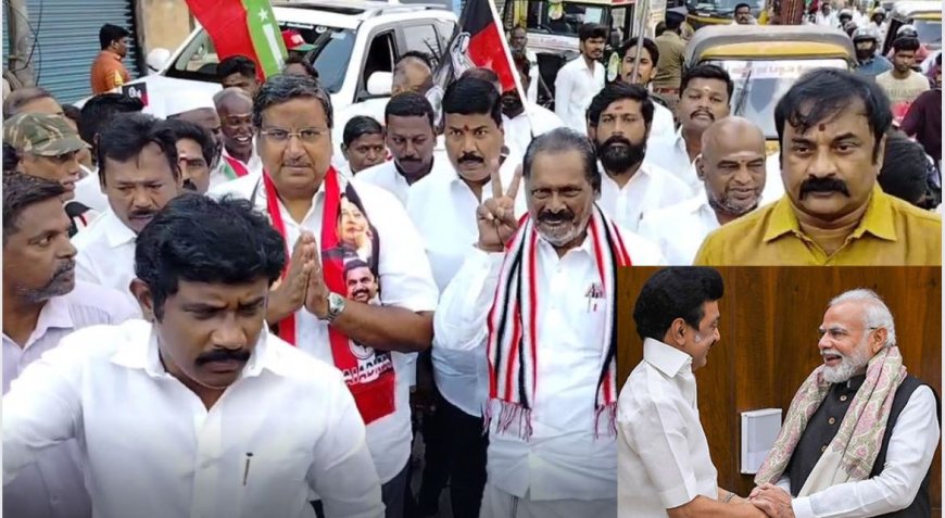 மோடியை இங்கே எதிர்ப்பார்.. டெல்லியில் காலில் விழுவார் ஸ்டாலின்.. தமிழ் மகன் உசேன் காட்டம் !