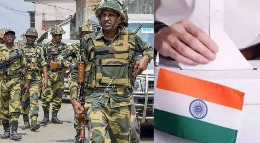 லோக்சபா தேர்தல் பாதுகாப்பு பணியில் ராணுவ வீரர்கள்... தபால் ஓட்டு ரெடி... நெறிமுறைகள் அறிவிப்பு.!